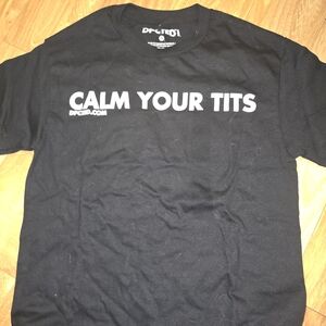 Spencer's Black Statement Tee